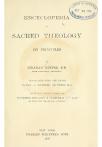 Encyclopedia of sacred theology - pagina 1