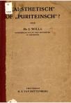 "Aesthetisch" of "puriteinsch"? - pagina 1