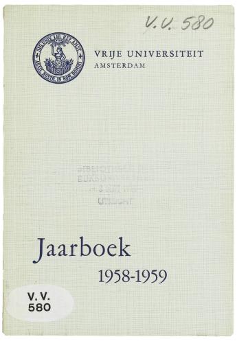 Jaarboek 1958-1959 - pagina 5