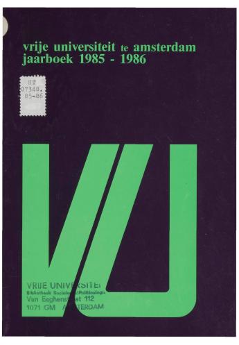 Jaarboek 1985-1986 - pagina 3