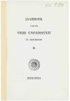 Jaarboek der Vrije Universiteit te Amsterdam 1953/1954 - pagina 3