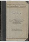1922 Orgaan van de Christelijke Vereeniging van Natuur- en Geneeskundigen in Nederland - pagina 1