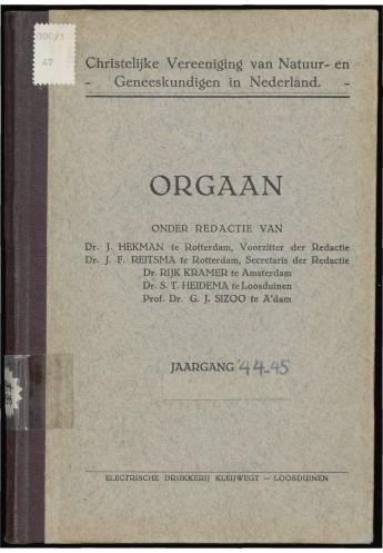 1944-1945 Orgaan van de Christelijke Vereeniging van Natuur- en Geneeskundigen in Nederland - pagina 10