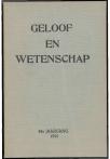 1950 Geloof en Wetenschap : Orgaan van de Christelijke vereeniging van natuur- en geneeskundigen in Nederland - pagina 5
