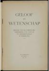 1950 Geloof en Wetenschap : Orgaan van de Christelijke vereeniging van natuur- en geneeskundigen in Nederland - pagina 79