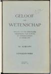 1953 Geloof en Wetenschap : Orgaan van de Christelijke vereeniging van natuur- en geneeskundigen in Nederland - pagina 11