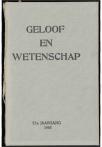 1955 Geloof en Wetenschap : Orgaan van de Christelijke vereeniging van natuur- en geneeskundigen in Nederland - pagina 1