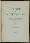 1957 Geloof en Wetenschap : Orgaan van de Christelijke vereeniging van natuur- en geneeskundigen in Nederland - pagina 111