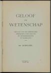 1958 Geloof en Wetenschap : Orgaan van de Christelijke vereeniging van natuur- en geneeskundigen in Nederland - pagina 87