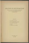 1959 Geloof en Wetenschap : Orgaan van de Christelijke vereeniging van natuur- en geneeskundigen in Nederland - pagina 143