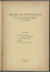 1959 Geloof en Wetenschap : Orgaan van de Christelijke vereeniging van natuur- en geneeskundigen in Nederland - pagina 95