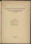 1961 Geloof en Wetenschap : Orgaan van de Christelijke vereeniging van natuur- en geneeskundigen in Nederland - pagina 111