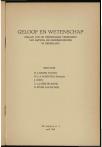 1961 Geloof en Wetenschap : Orgaan van de Christelijke vereeniging van natuur- en geneeskundigen in Nederland - pagina 83