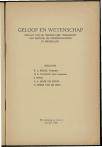 1962 Geloof en Wetenschap : Orgaan van de Christelijke vereeniging van natuur- en geneeskundigen in Nederland - pagina 151