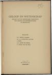 1962 Geloof en Wetenschap : Orgaan van de Christelijke vereeniging van natuur- en geneeskundigen in Nederland - pagina 47