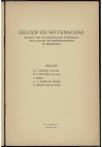1963 Geloof en Wetenschap : Orgaan van de Christelijke vereeniging van natuur- en geneeskundigen in Nederland - pagina 35
