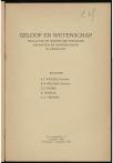1964 Geloof en Wetenschap : Orgaan van de Christelijke vereeniging van natuur- en geneeskundigen in Nederland - pagina 271