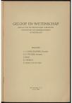 1964 Geloof en Wetenschap : Orgaan van de Christelijke vereeniging van natuur- en geneeskundigen in Nederland - pagina 63