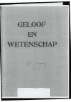1971 Geloof en Wetenschap : Orgaan van de Christelijke vereeniging van natuur- en geneeskundigen in Nederland - pagina 1