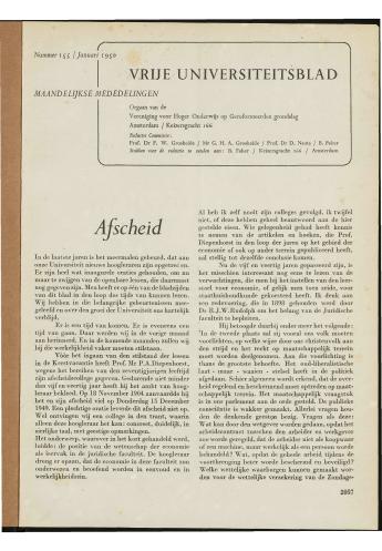Vrije Universiteitsblad 1950 - pagina 2