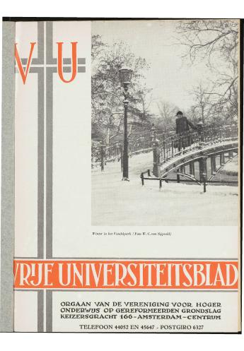 Vrije Universiteitsblad 1954 - pagina 1